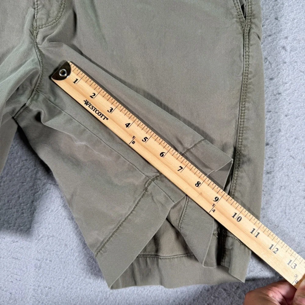 Tommy Bahama‎ Chino Shorts Mens 30 Green Solid Comfort Preppy Beach 8